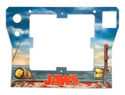 Jaws Premium Cabinet Decal - Front